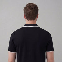 Bridger Tipped Collar Knit Polo