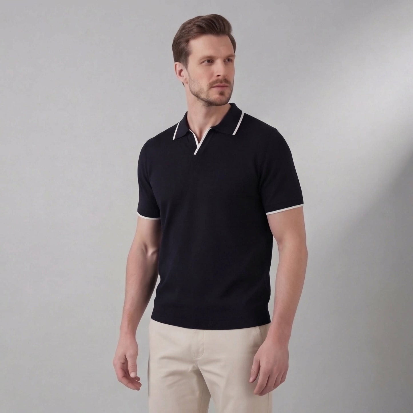 Bridger Tipped Collar Knit Polo_12