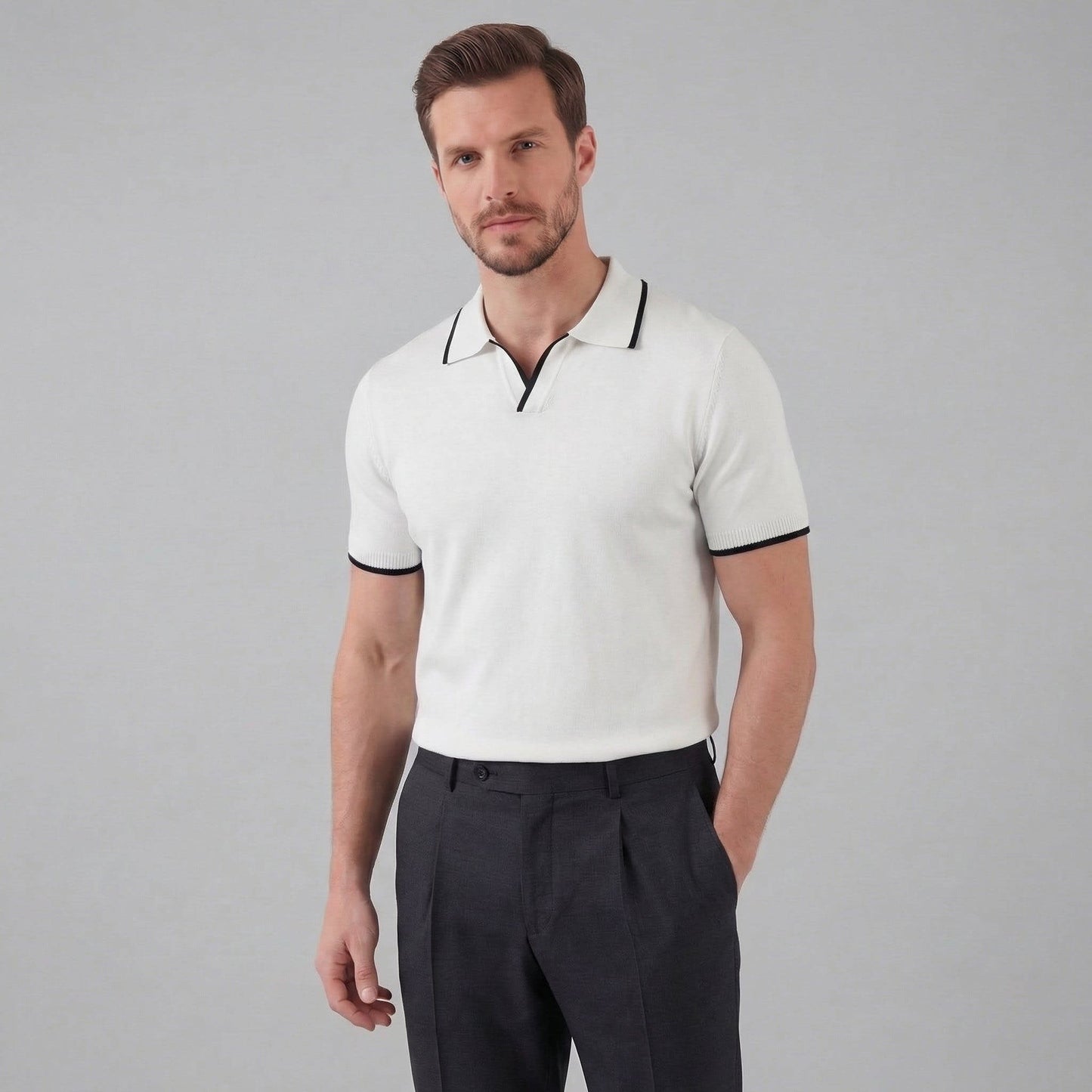 Bridger Tipped Collar Knit Polo_5