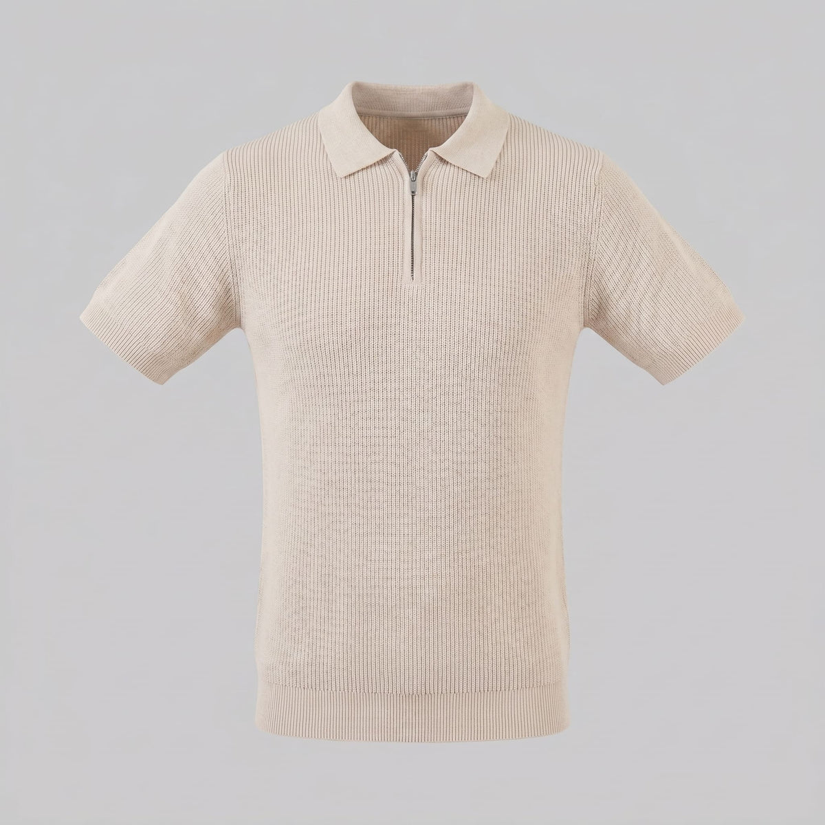 Roman Ribbed Quarter Zip Polo_15