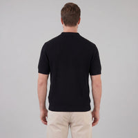 Roman Ribbed Quarter Zip Polo