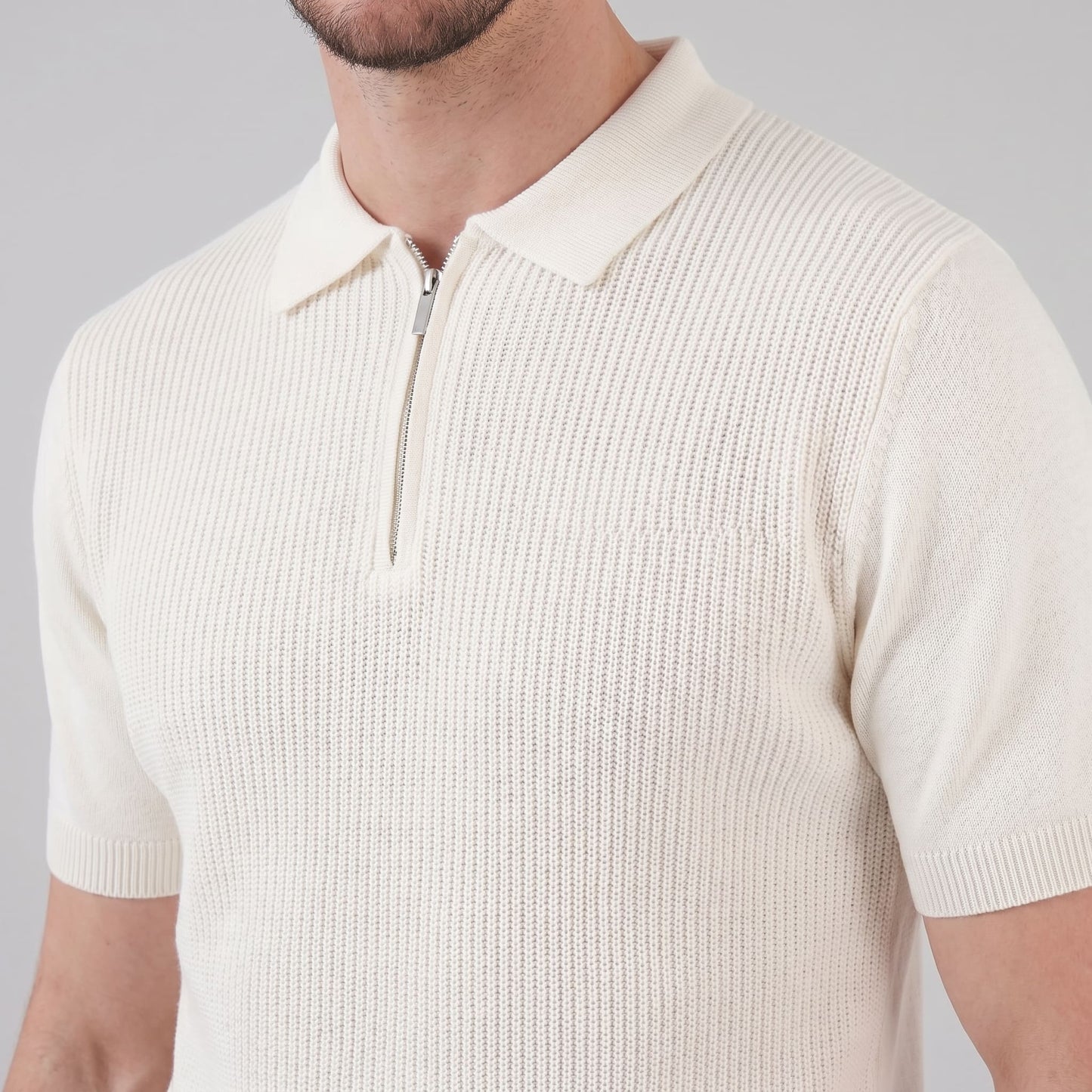 Roman Ribbed Quarter Zip Polo_24