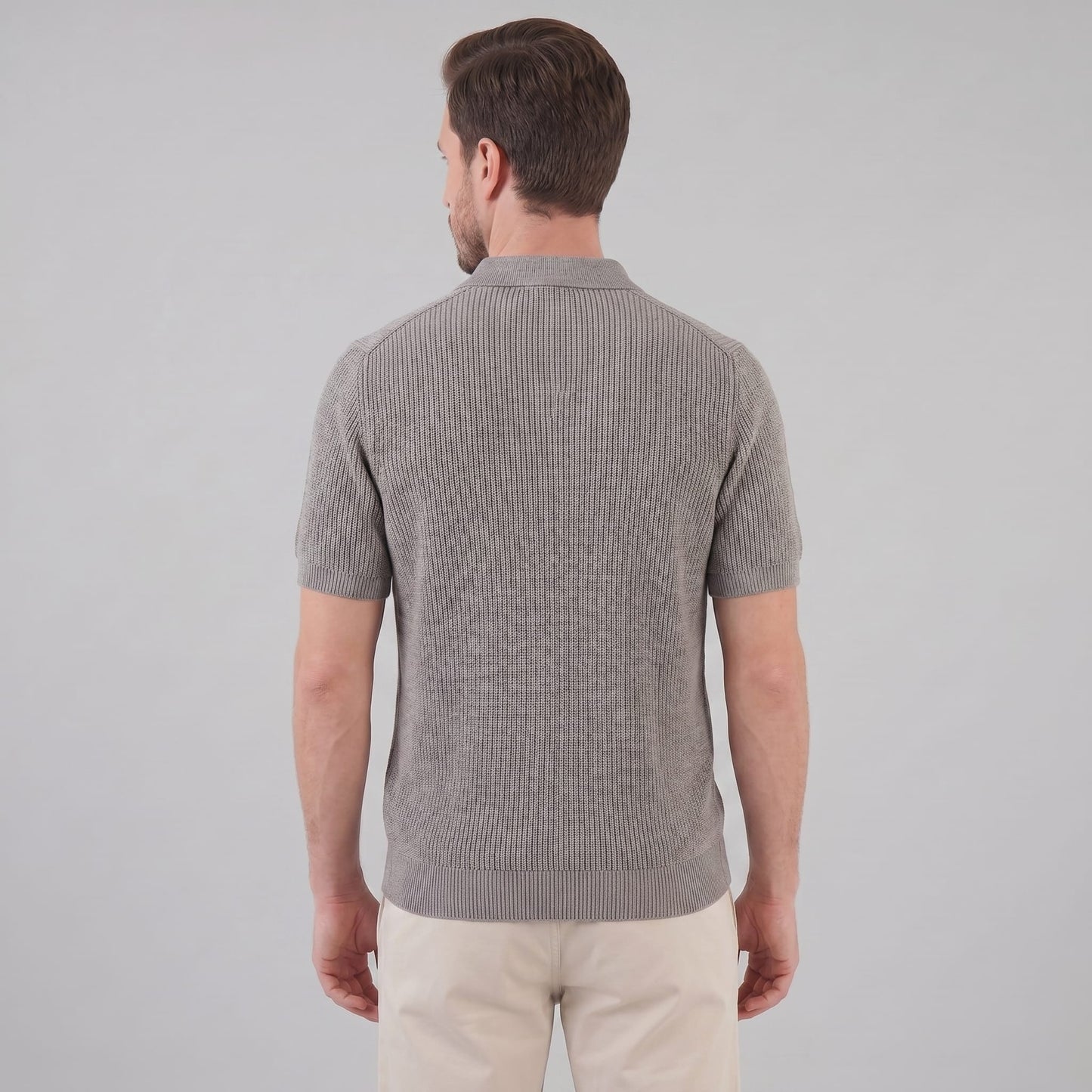 Roman Ribbed Quarter Zip Polo_3