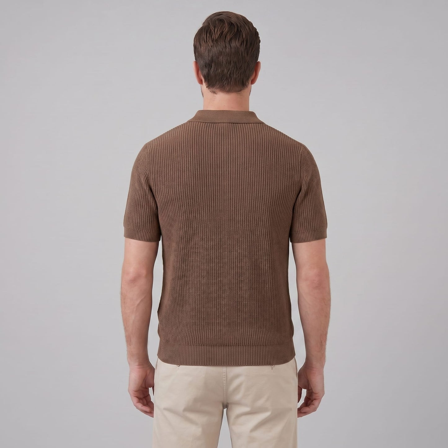 Roman Ribbed Quarter Zip Polo_8