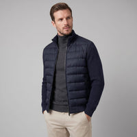 Hathaway Knit Sleeve Down Jacket