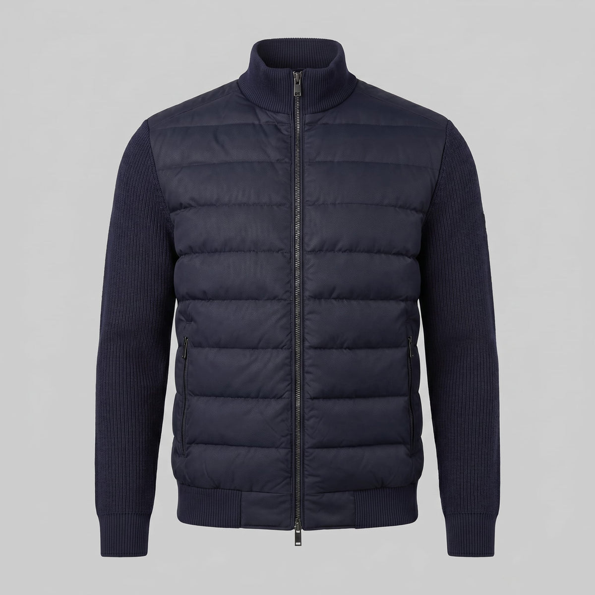 Hathaway Knit Sleeve Down Jacket