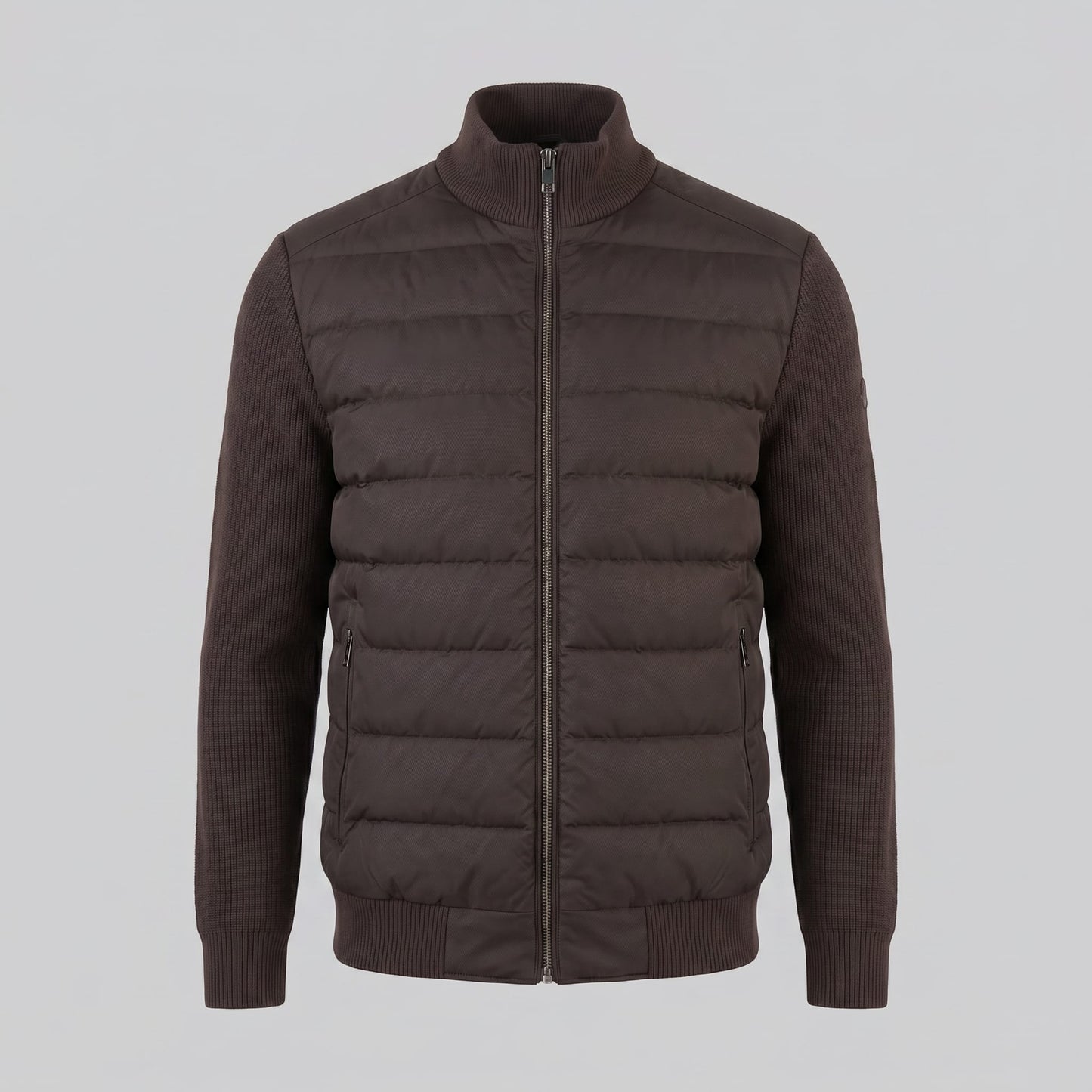 Hathaway Knit Sleeve Down Jacket_6