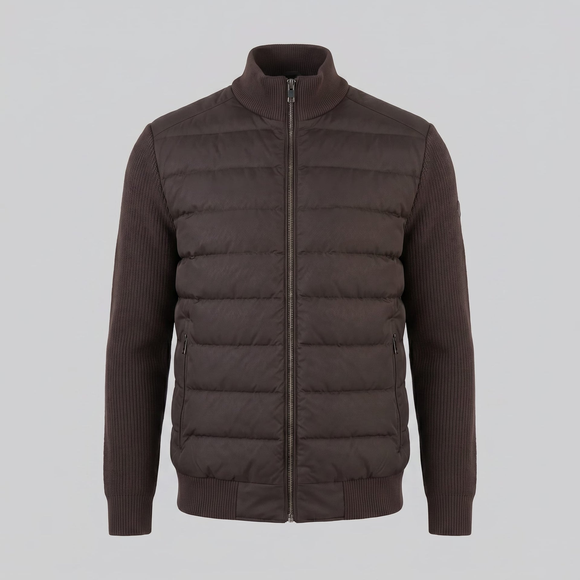Hathaway Knit Sleeve Down Jacket