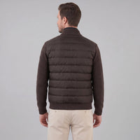 Hathaway Knit Sleeve Down Jacket
