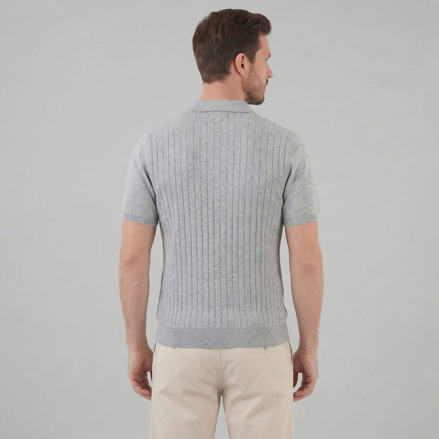 Ronan Cotton Blend Ribbed Polo_6