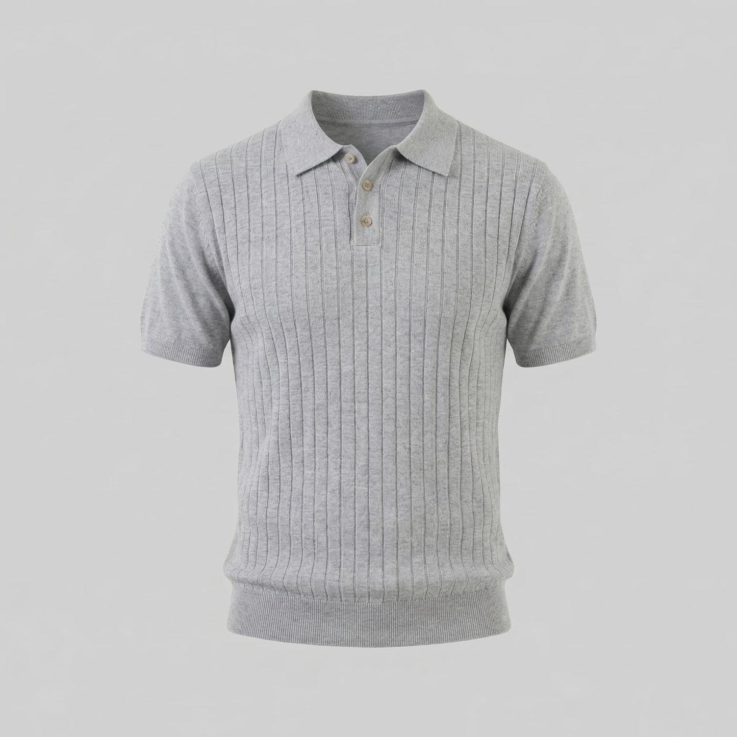 Ronan Cotton Blend Ribbed Polo_8