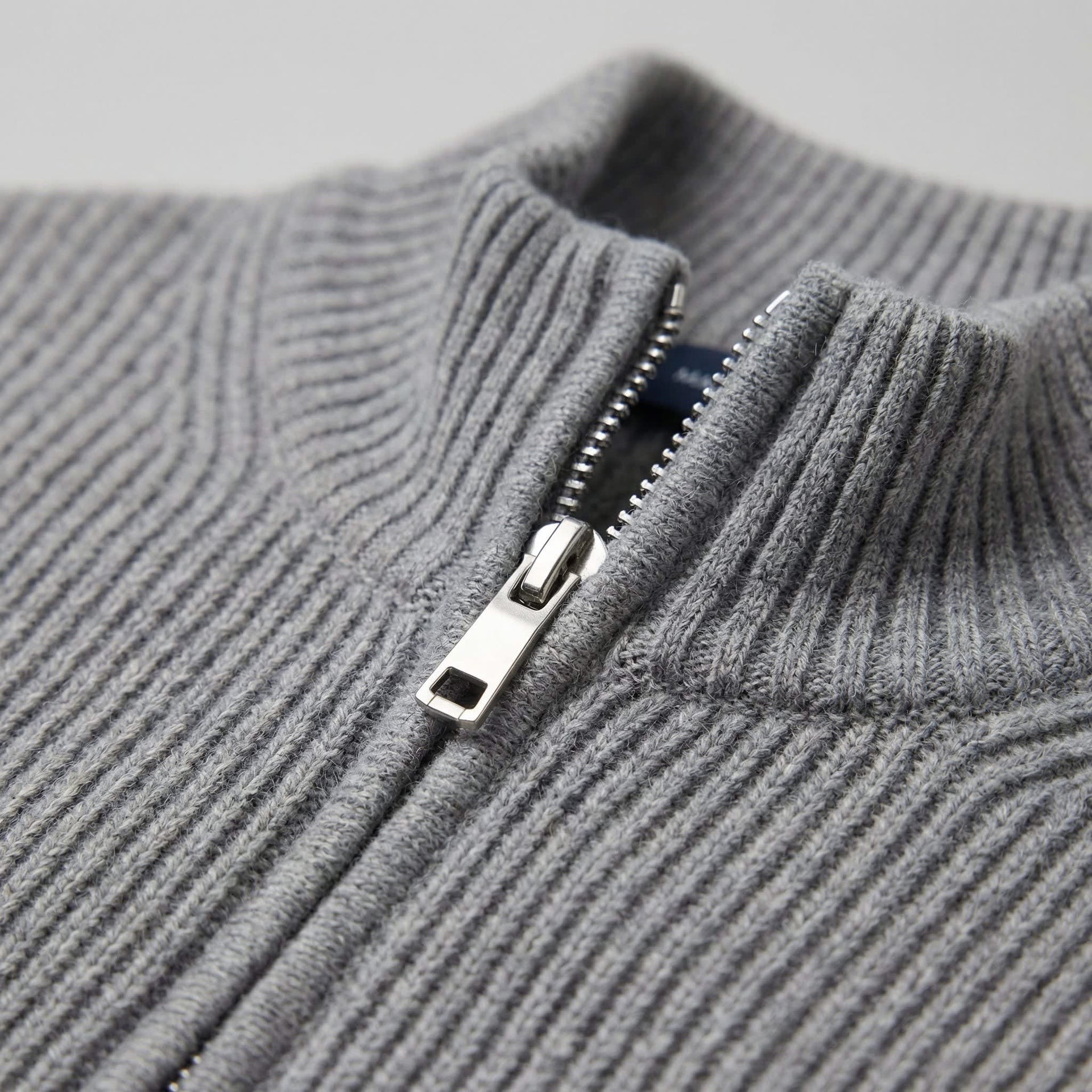 Franklin Ribbed Zip Up Cardigan