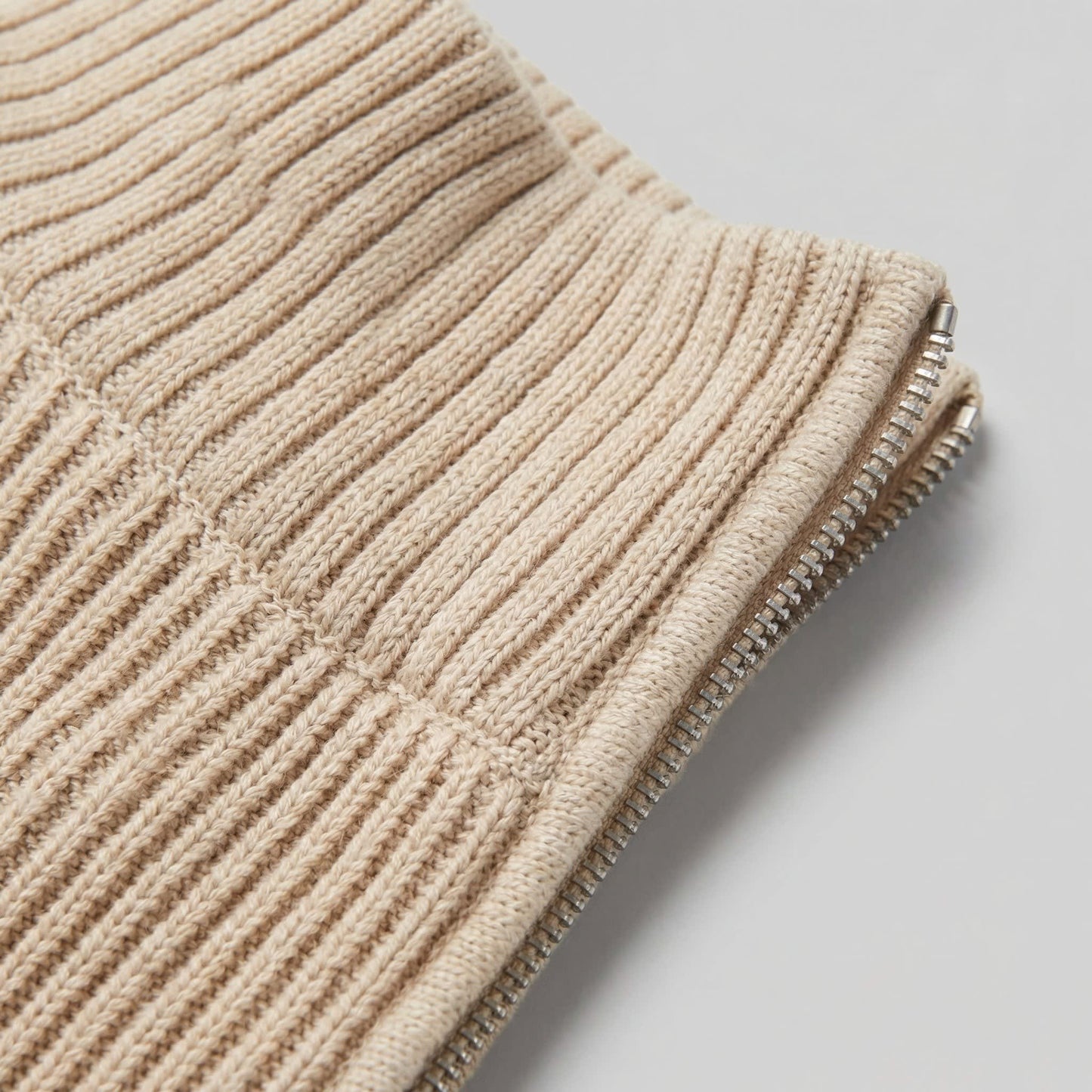Franklin Ribbed Zip Up Cardigan_4