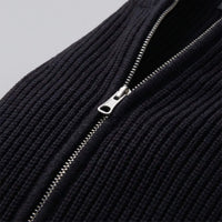 Franklin Ribbed Zip Up Cardigan