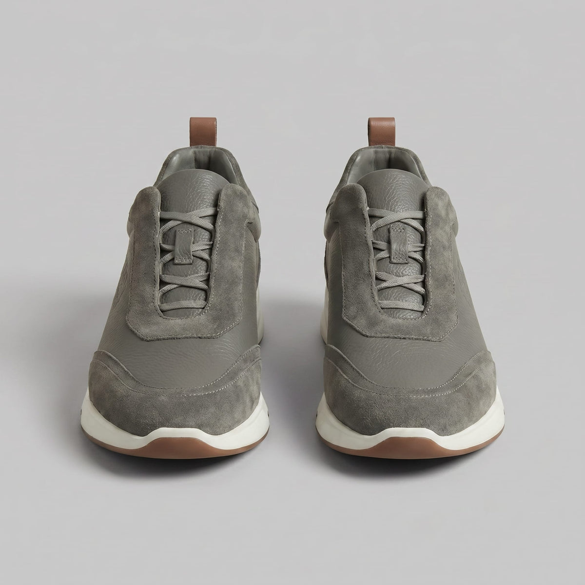 Somerset Leather and Suede Sneakers_13