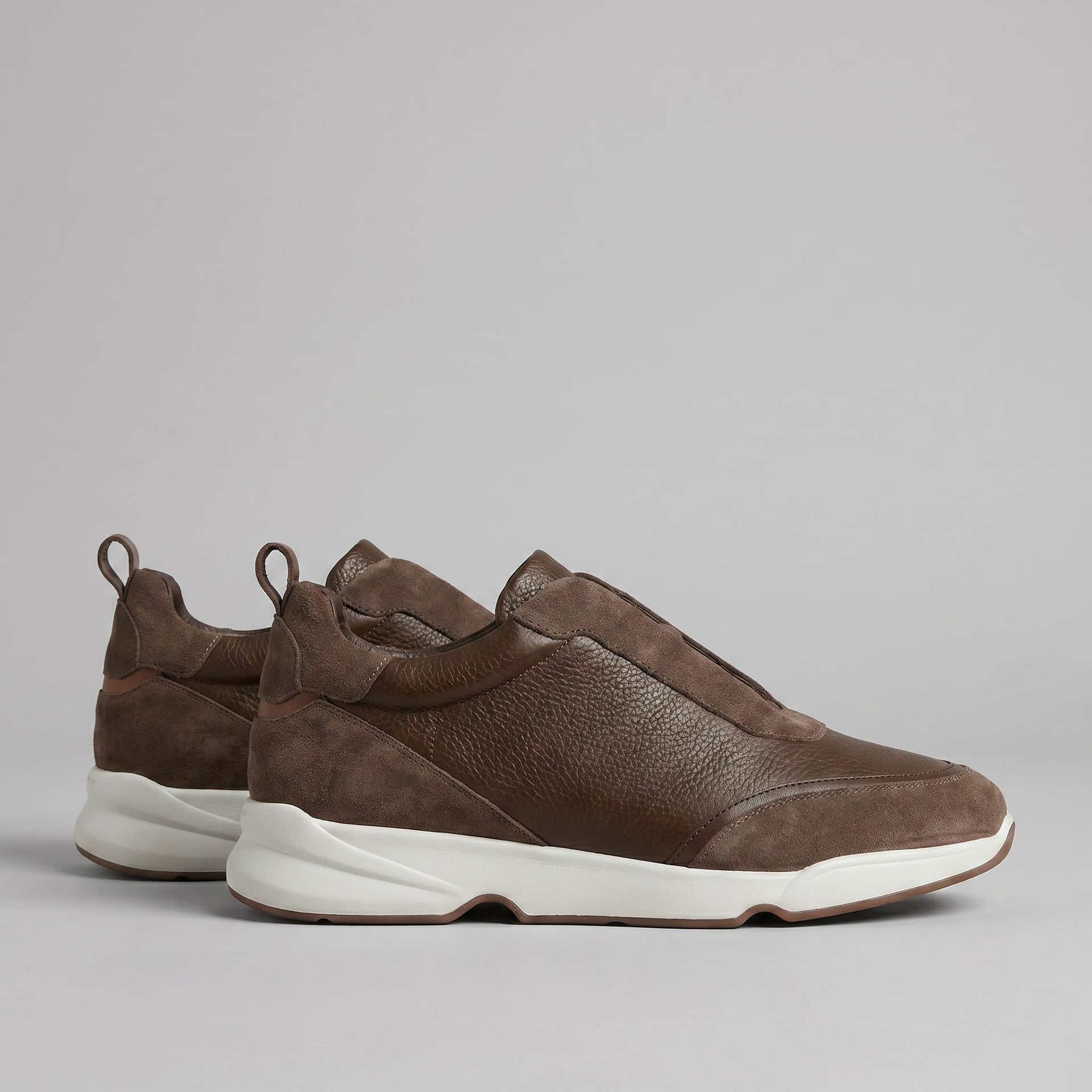 Somerset Leather and Suede Sneakers