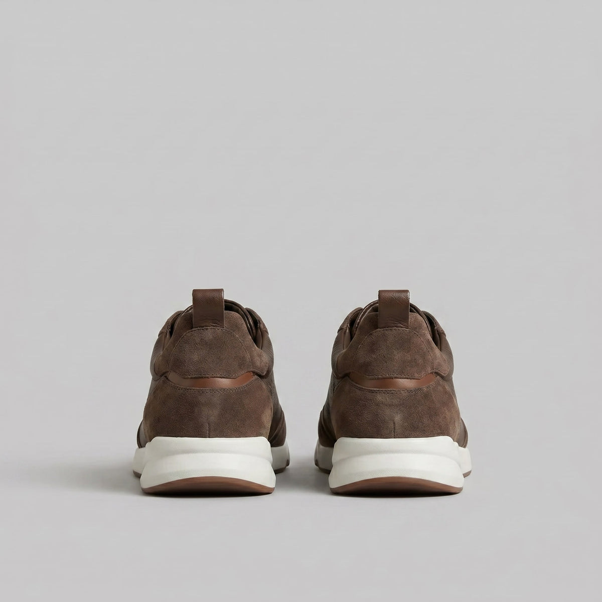 Somerset Leather and Suede Sneakers_4