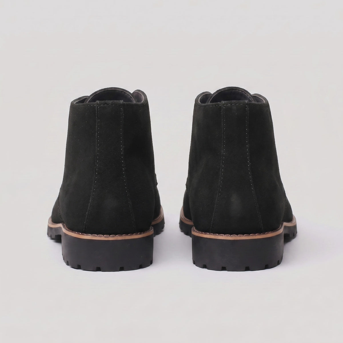 Stafford Faux Leather Chukka Boots