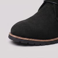 Stafford Faux Leather Chukka Boots