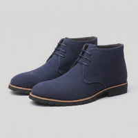 Stafford Faux Leather Chukka Boots