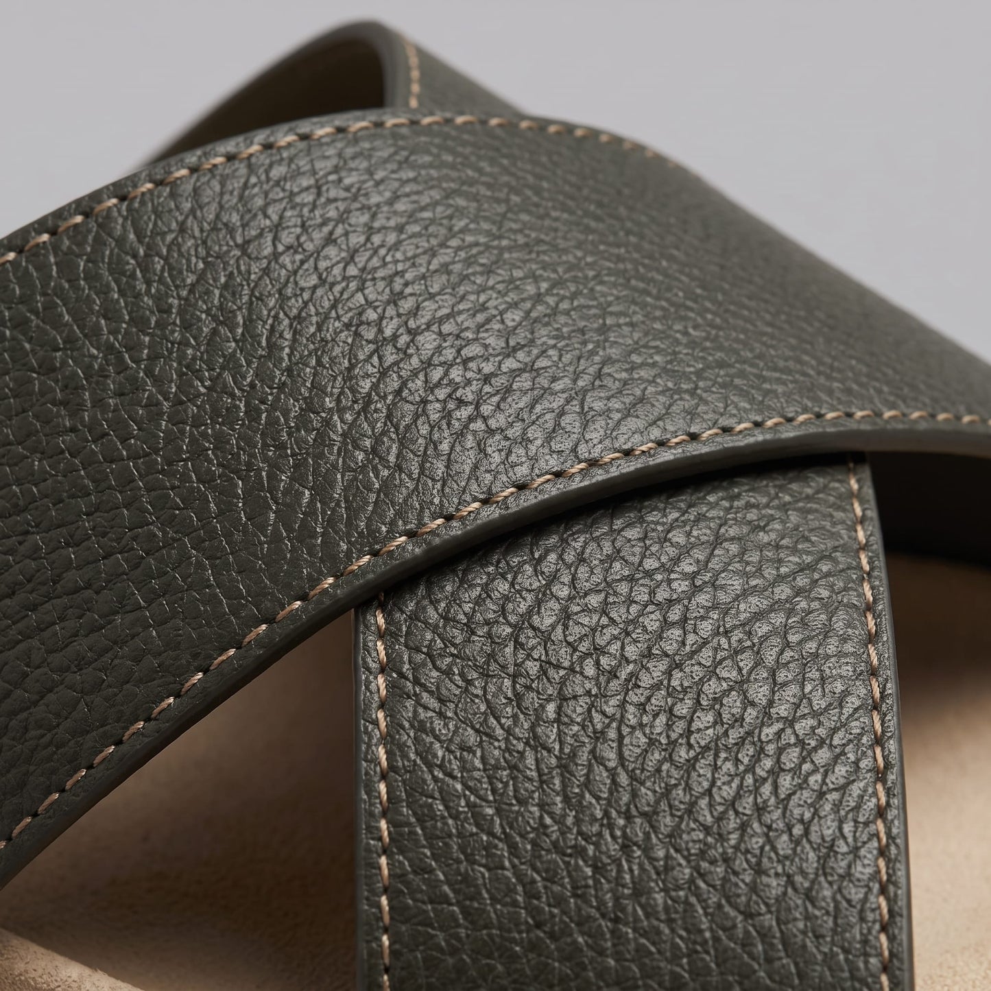 Stanton Leather Cross Strap Slides_17