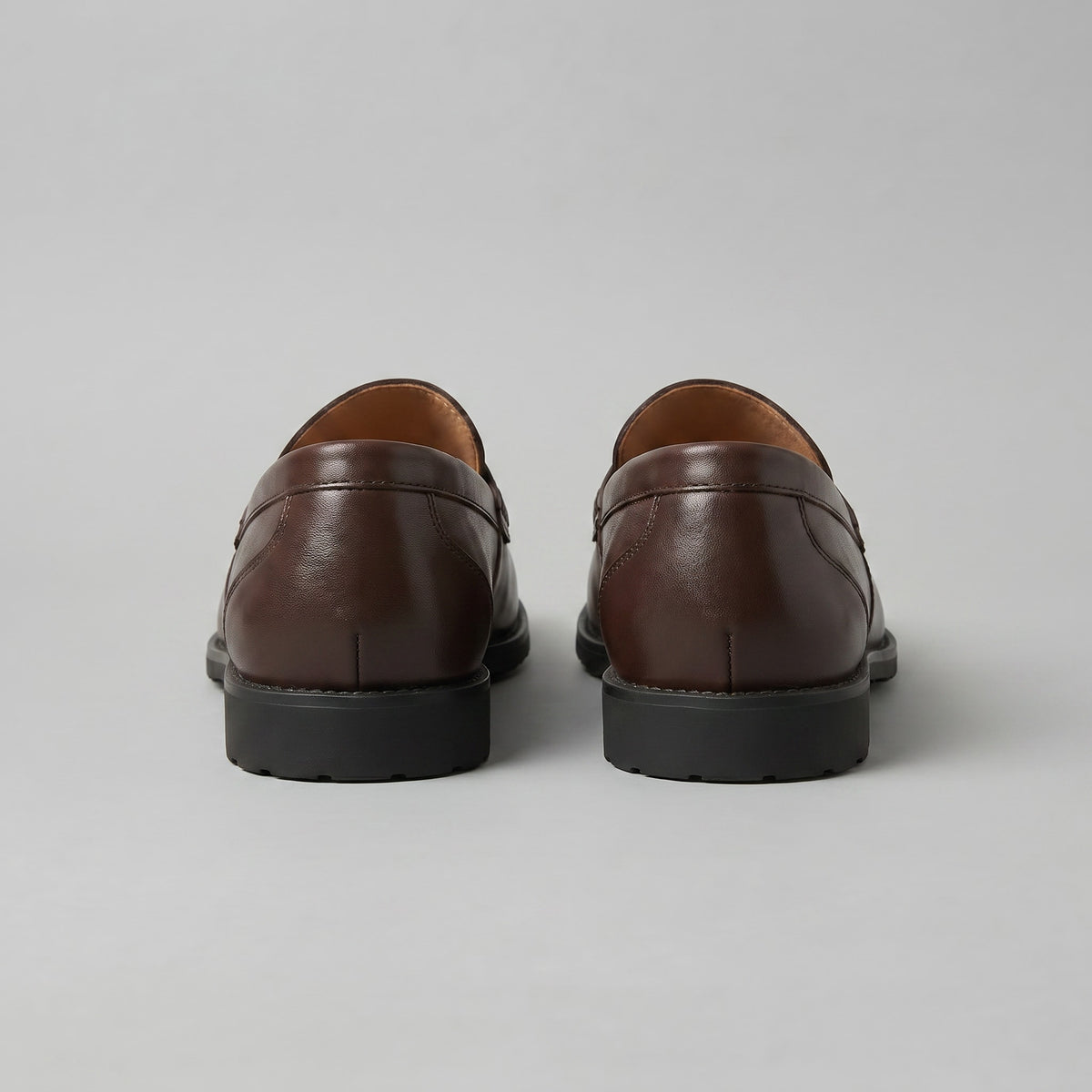 Millard Faux Leather Penny Loafers_3