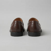 Millard Faux Leather Penny Loafers