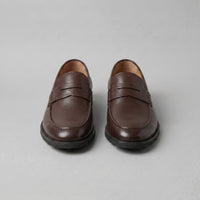Millard Faux Leather Penny Loafers
