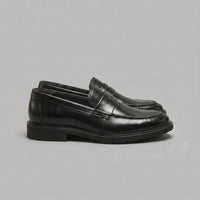 Millard Faux Leather Penny Loafers