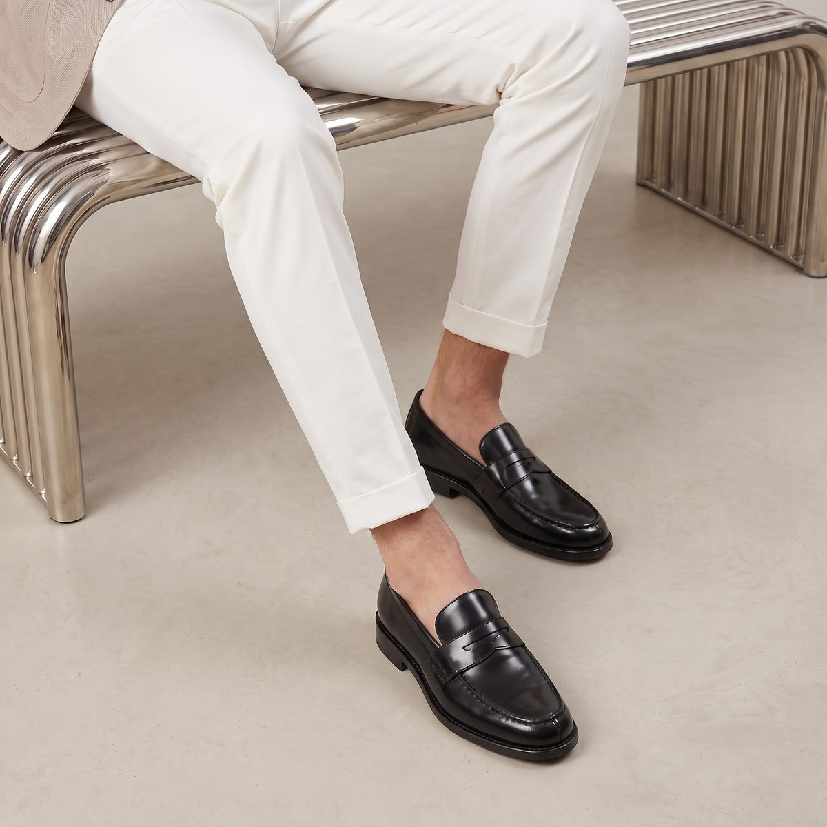 Mitchum Leather Penny Loafers
