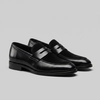 Middleton Suede Panel Penny Loafers