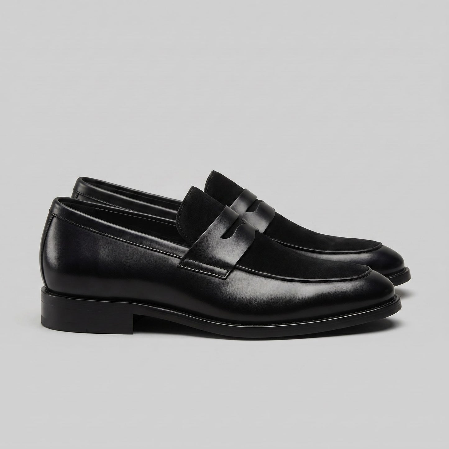 Middleton Suede Panel Penny Loafers_2