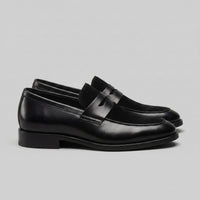 Middleton Suede Panel Penny Loafers