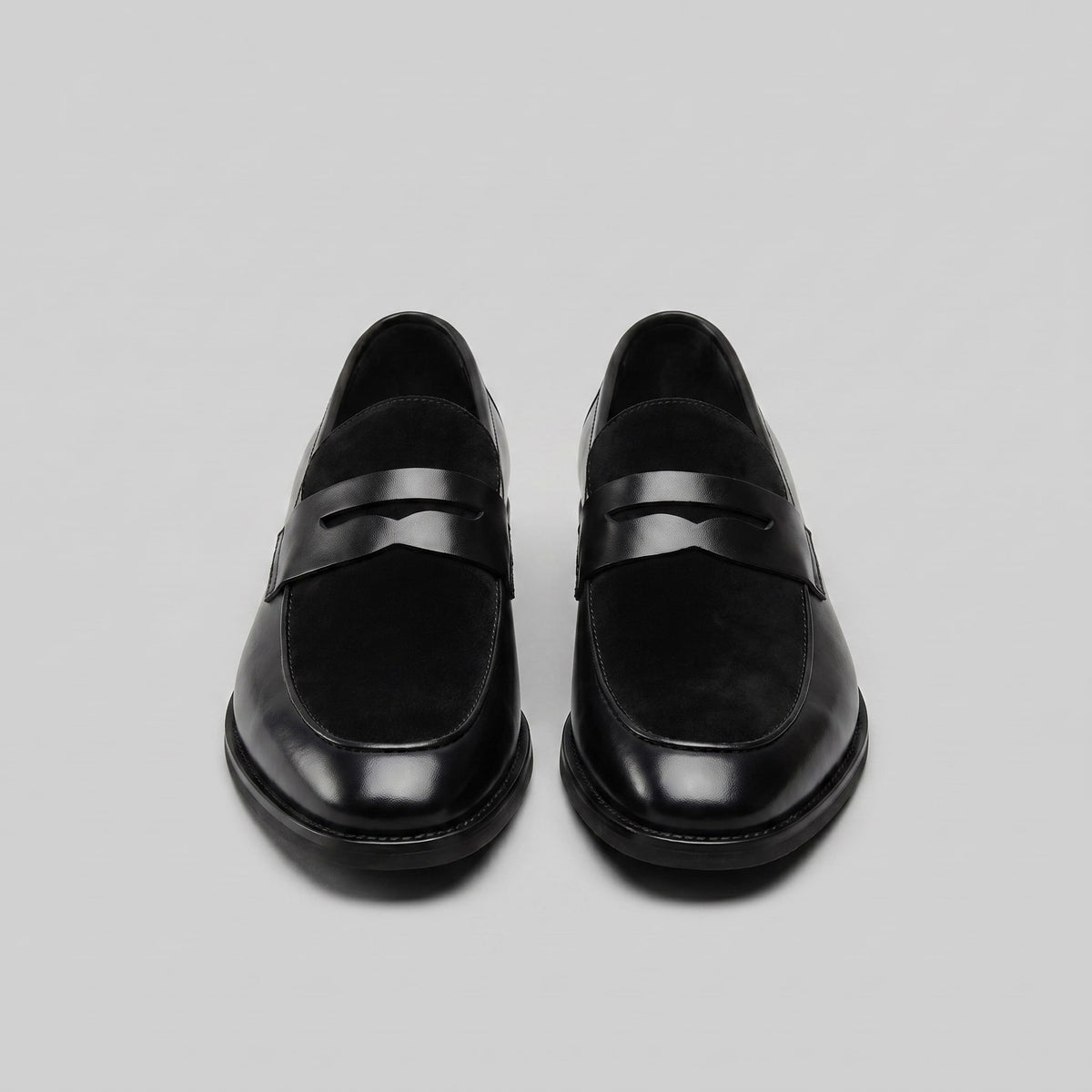 Middleton Suede Panel Penny Loafers