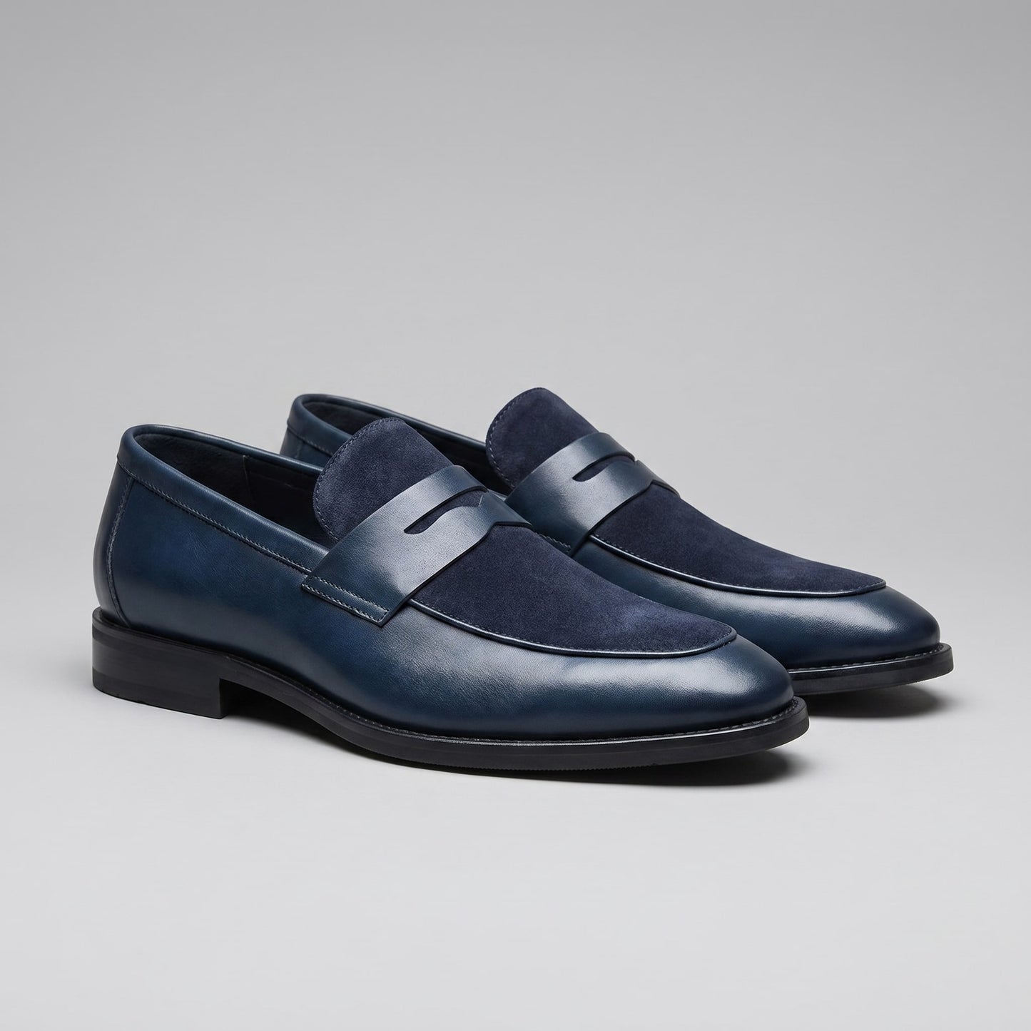 Middleton Suede Panel Penny Loafers_6