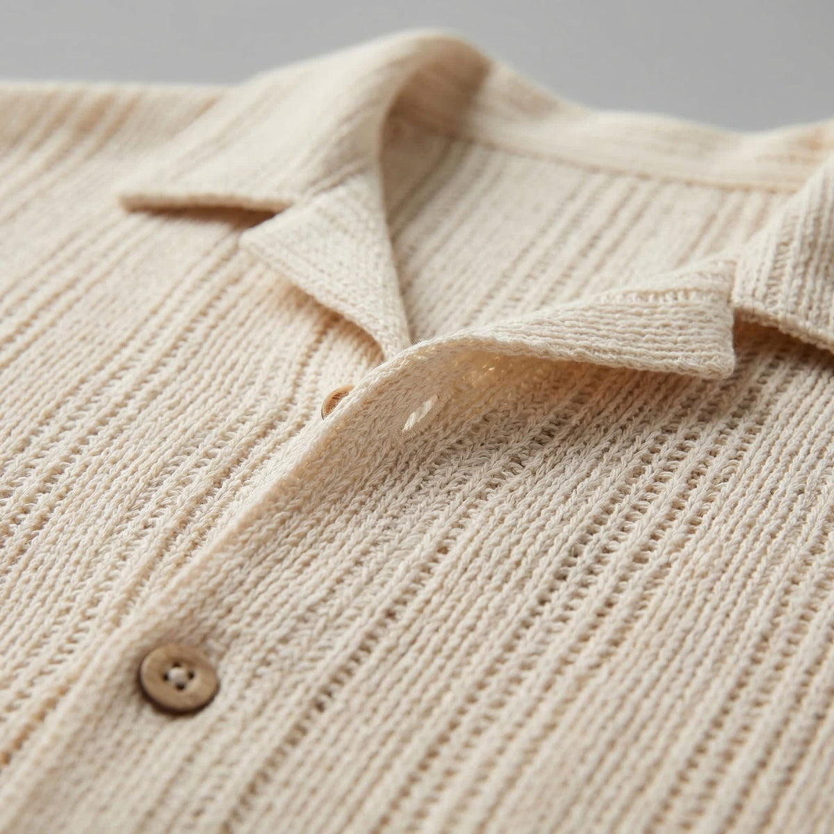 Jonas Open Knit Camp Collar Shirt_4