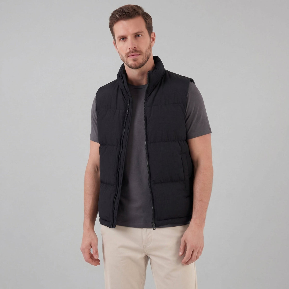 Lowell Lightweight Quilted Puffer Vest