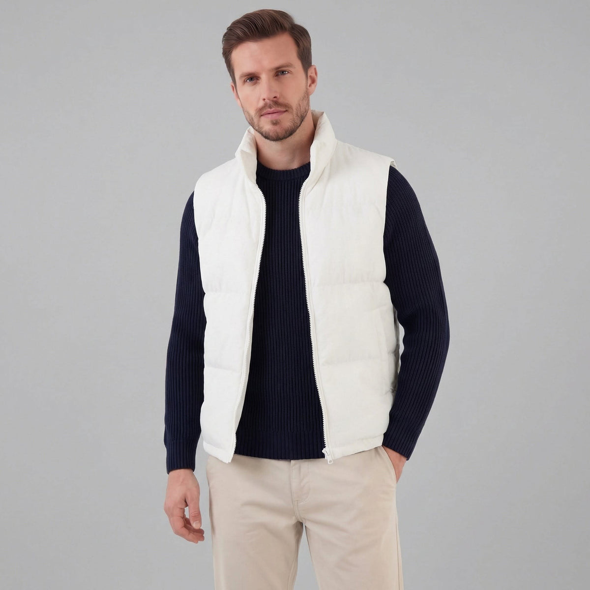 Lowell Lightweight Quilted Puffer Vest
