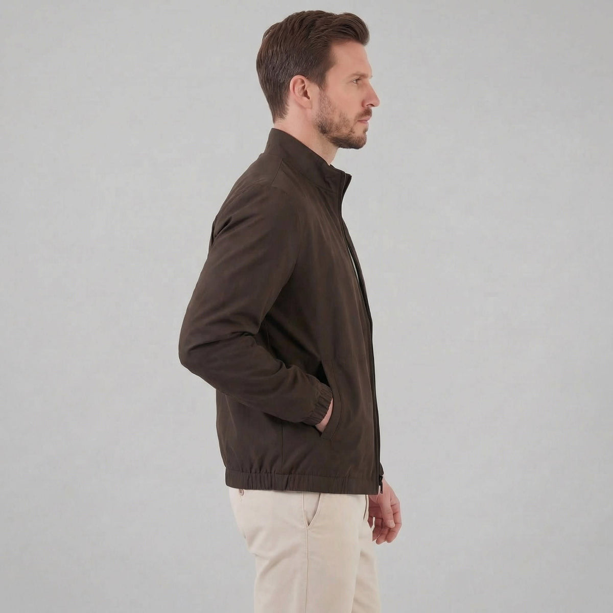 Hedley Lightweight Zip Up Jacket