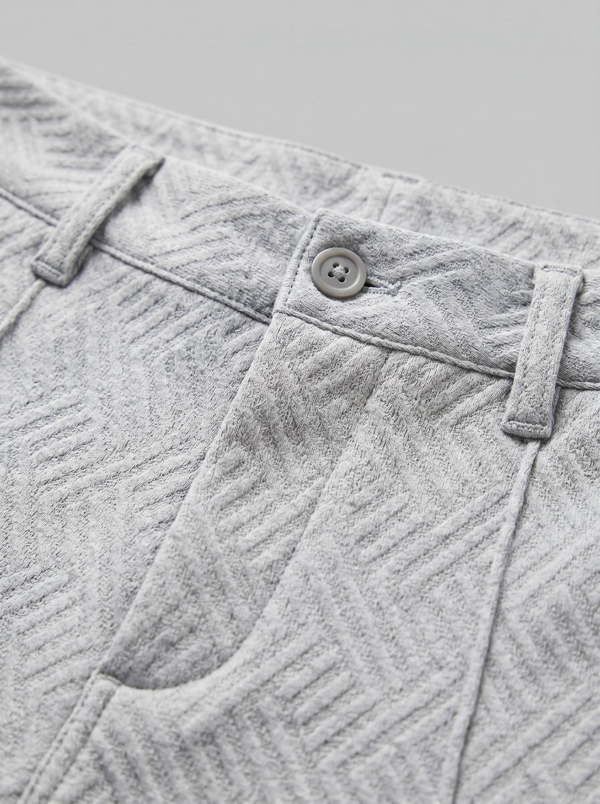 Camden Textured Zip Polo and Shorts Set