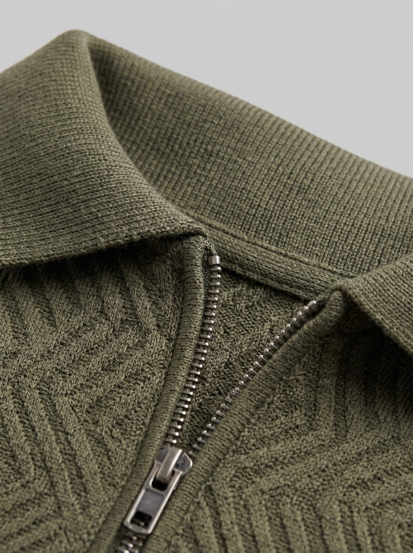 Camden Textured Zip Polo and Shorts Set_20