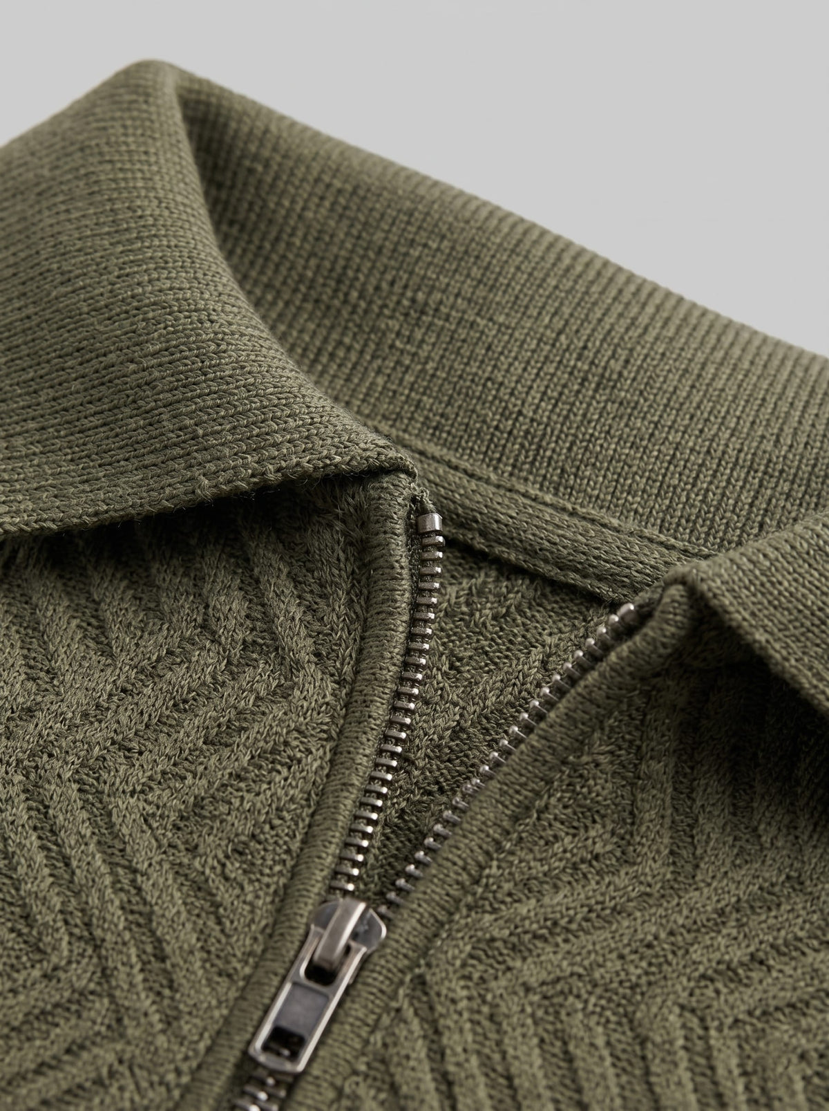 Camden Textured Zip Polo and Shorts Set