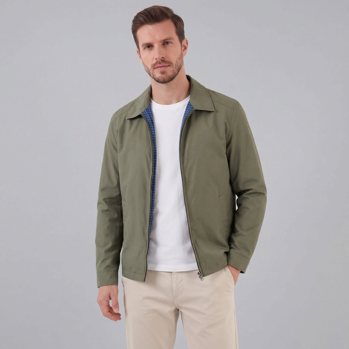 Kirby Lightweight Harrington Jacket
