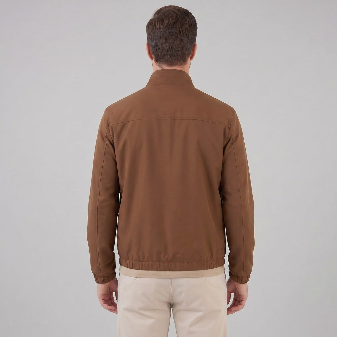 Lathrop Stand Collar Bomber Jacket