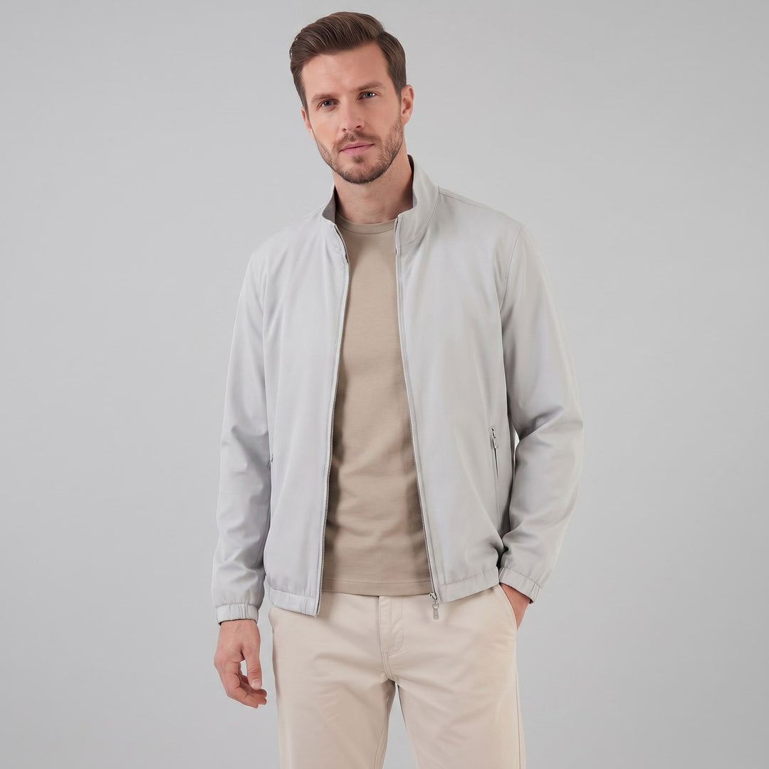 Lathrop Stand Collar Bomber Jacket