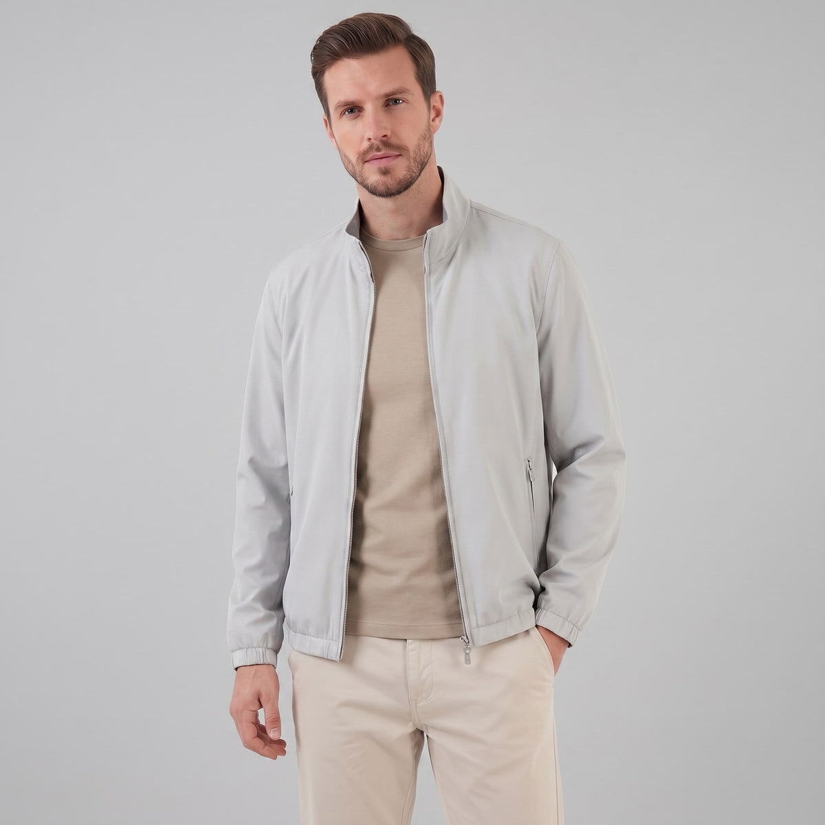 Lathrop Stand Collar Bomber Jacket_15