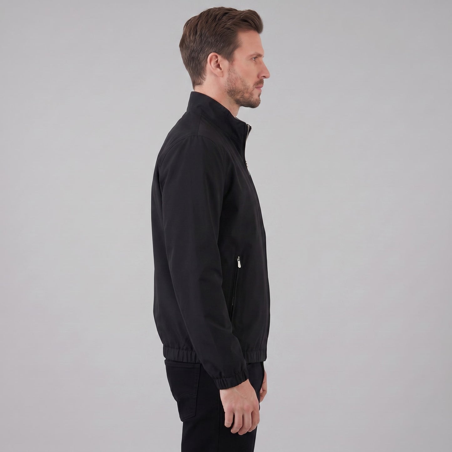 Lathrop Stand Collar Bomber Jacket_4
