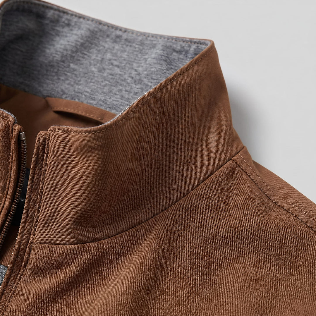 Lathrop Stand Collar Bomber Jacket