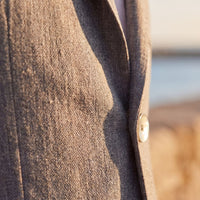 Gage Unstructured Linen Blazer