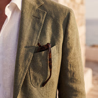 Gage Unstructured Linen Blazer